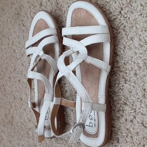 BOC White Sandals
